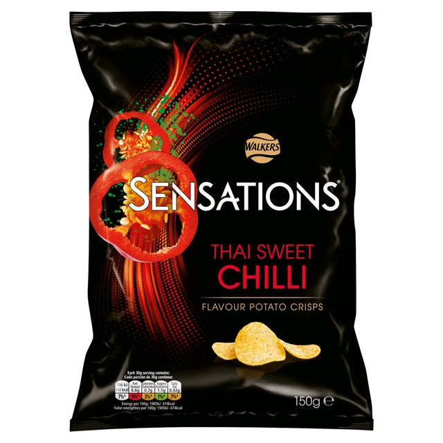 Sensations thaïlandais piment partage des chips 150g