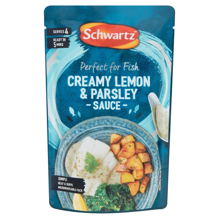 Schwartz cremoso de limón y salsa de perejil para pescado 300g