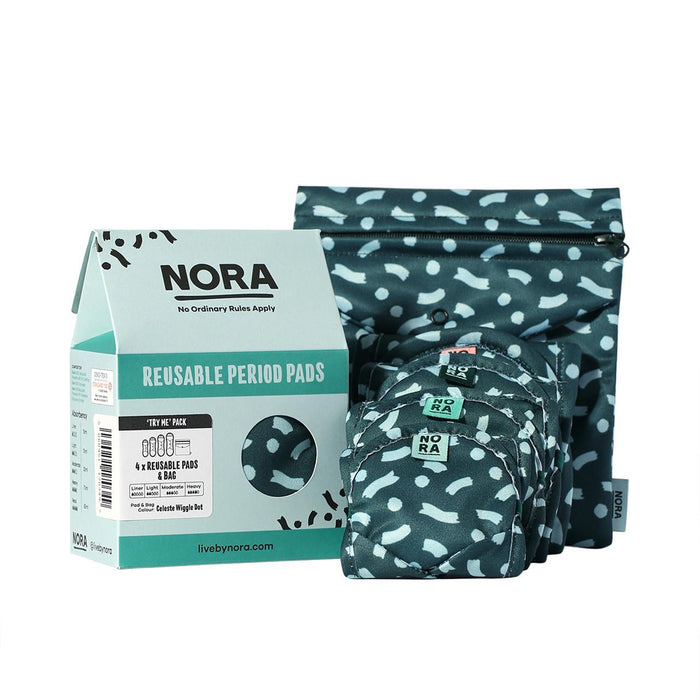 NORA Try Me Reusable Pad Pack 5 per pack