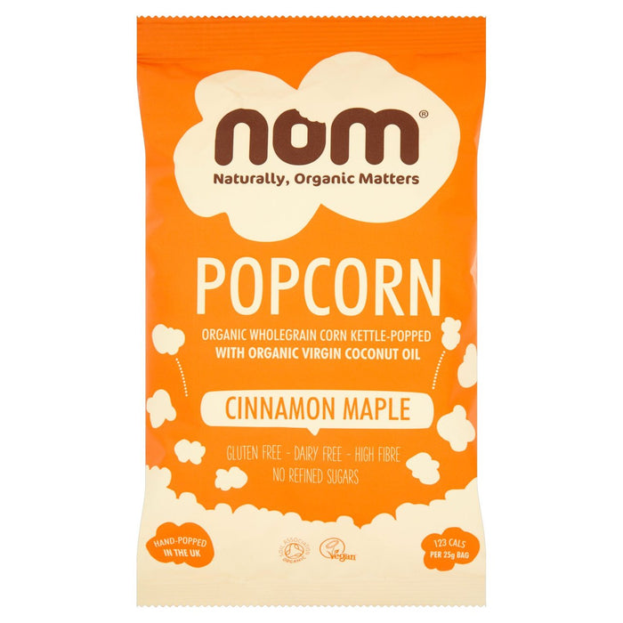 Nom Bio -Zimt Maple Popcorn 25g