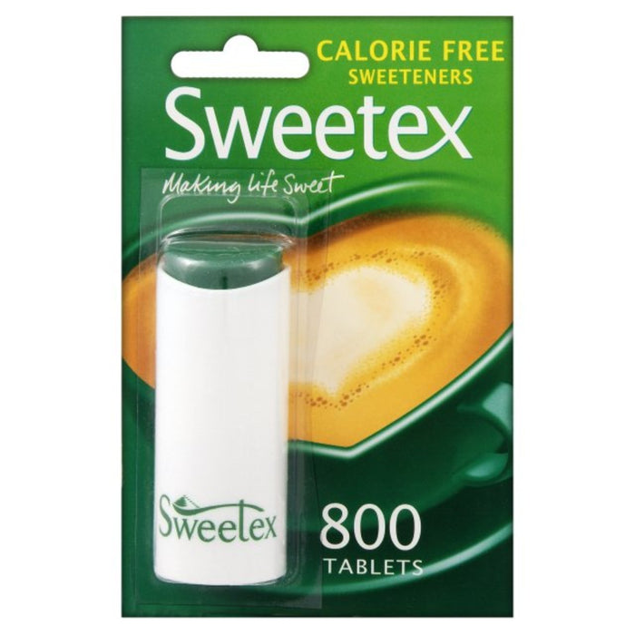 Sweetex Sulleadores sin calorías 800 por paquete