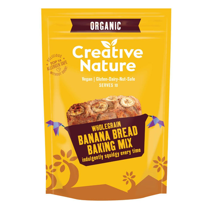 Nature créative Mélange de pain à la banane de grains entiers 250g