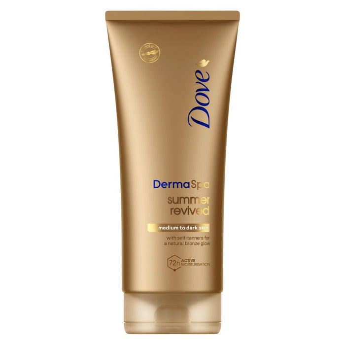 Dove Dermaspa Summer Ravived Medium to Dark Self Tanning Body Lotion 200ml