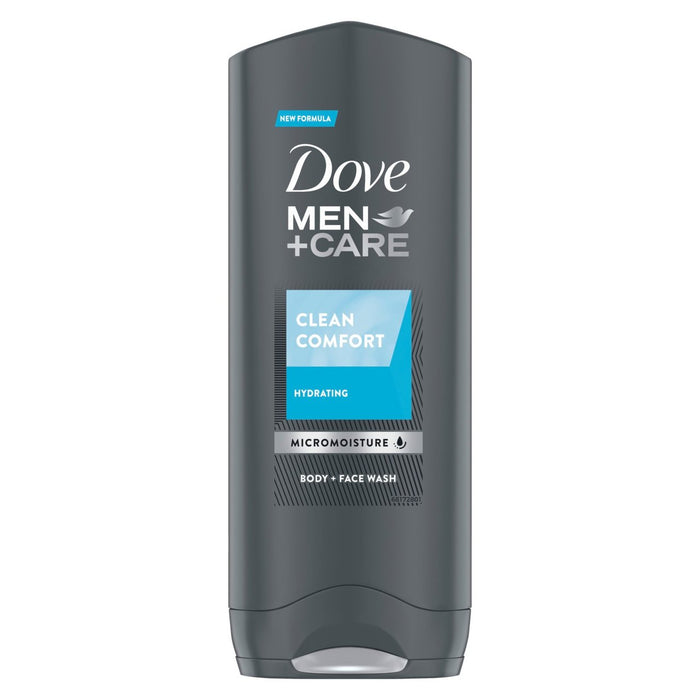 Oferta especial: Dove Men+Care Clean Comfort Body & Face Wash 250ml