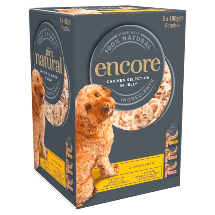 Encore Deluxe Collection Hundebeutel in Gelee 5 x 100g