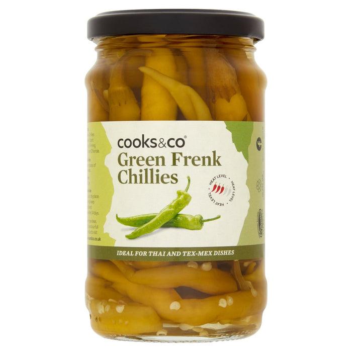 Köche & Co Eingelegte grüne Frenk Chillies 300g