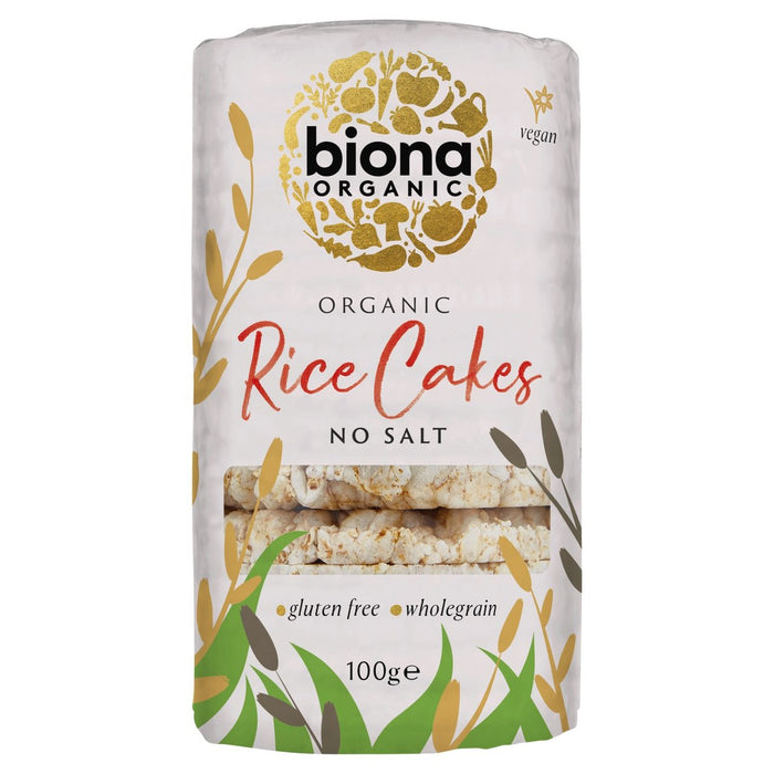 Biona gâteaux de riz organique pas de sel 100g