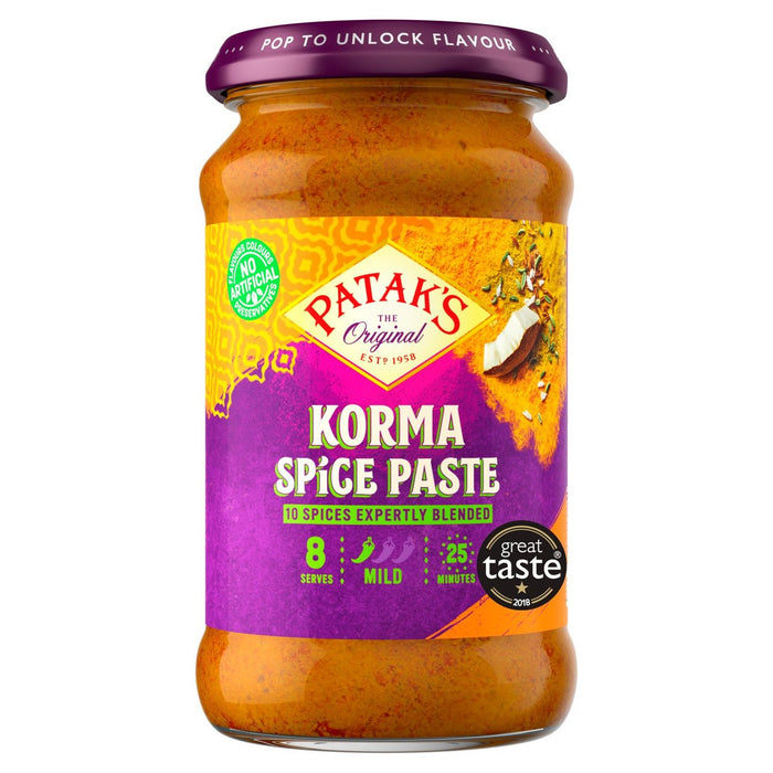 Patak Korma Spice Paste 290G