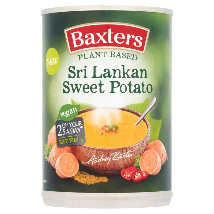 Baxters à base de plantes sri lankais soupe de patates douces 380g