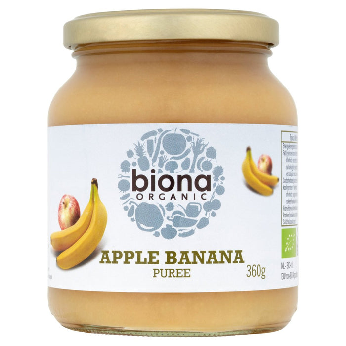 Pureza de plátano de manzana orgánica de Biona 360G