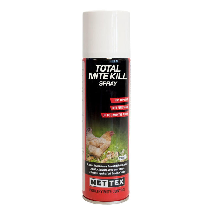Nettex Total Mite Kill Spray 500ml