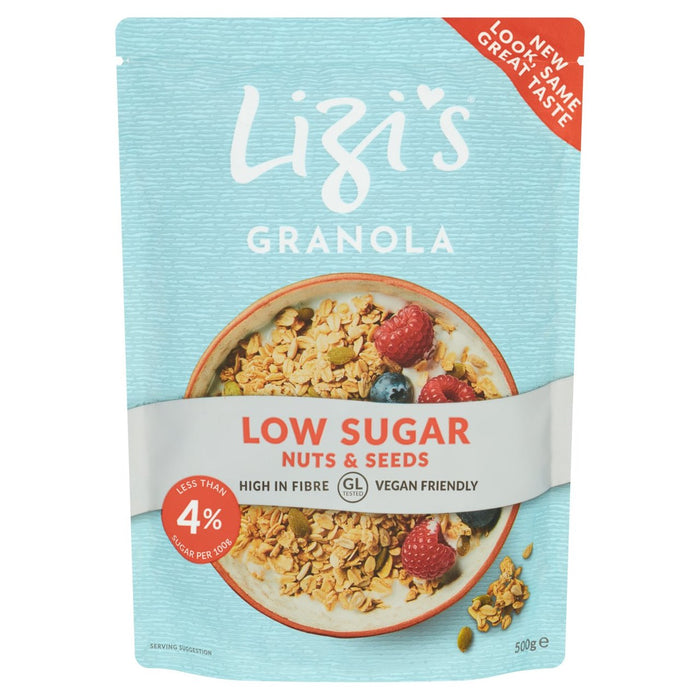 Granola à faible teneur en sucre de Lizi 500G