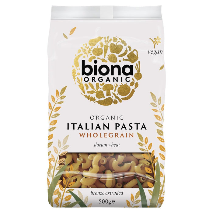 Biona Organic Whole Macaroni 500G