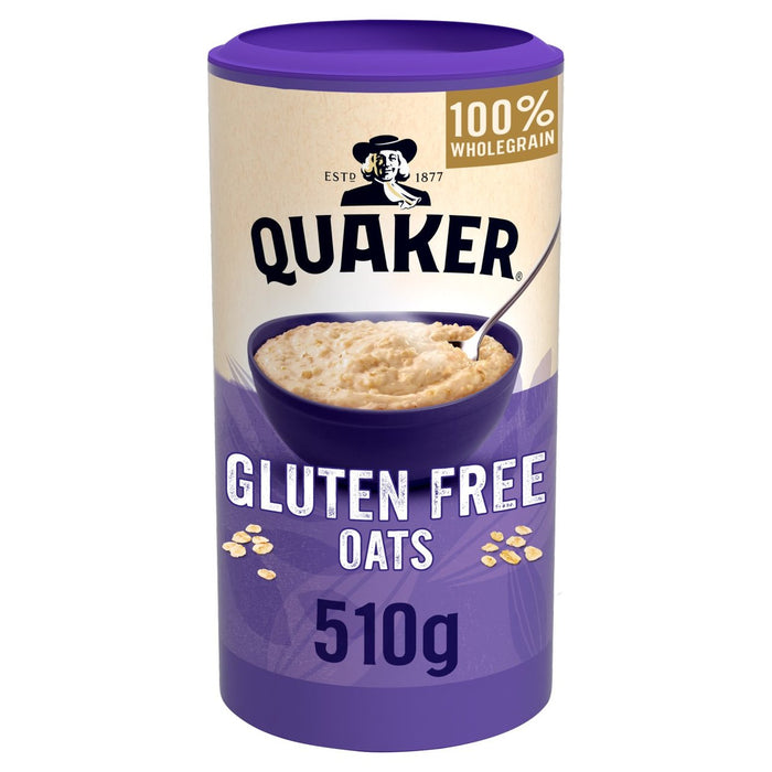 Quaker d'avoine Gluten sans bouillie d'origine 510G